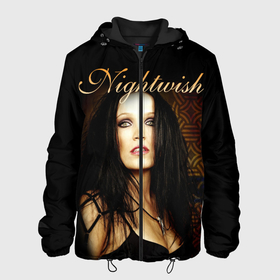 Мужская куртка 3D с принтом Nightwish в Белгороде, ткань верха — 100% полиэстер, подклад — флис | прямой крой, подол и капюшон оформлены резинкой с фиксаторами, два кармана без застежек по бокам, один большой потайной карман на груди. Карман на груди застегивается на липучку | havy metal | music band | nightwish | nuclear blast | tarja | найтвиш | симфоник метал | тарья | туомас холопайнен | турунен | эмппу вуоринен