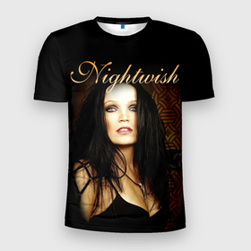 Мужская футболка 3D спортивная с принтом Nightwish в Новосибирске, 100% полиэстер с улучшенными характеристиками | приталенный силуэт, круглая горловина, широкие плечи, сужается к линии бедра | havy metal | music band | nightwish | nuclear blast | tarja | найтвиш | симфоник метал | тарья | туомас холопайнен | турунен | эмппу вуоринен