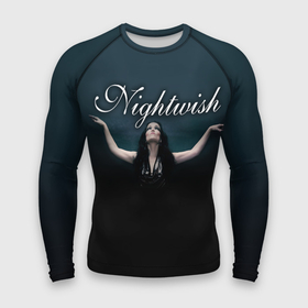 Мужской рашгард 3D с принтом Nightwish with Tarja ,  |  | Тематика изображения на принте: nightwish | tarja | tarja turanen | turunen | найтвиш | тарья | тарья турунен | турунен