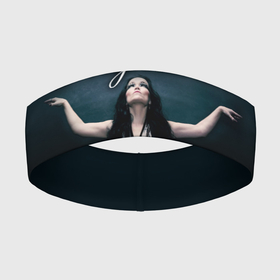 Повязка на голову 3D с принтом Nightwish with Tarja в Курске,  |  | nightwish | tarja | tarja turanen | turunen | найтвиш | тарья | тарья турунен | турунен