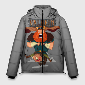 Мужская зимняя куртка 3D с принтом Valheim викинг на свине в Тюмени, верх — 100% полиэстер; подкладка — 100% полиэстер; утеплитель — 100% полиэстер | длина ниже бедра, свободный силуэт Оверсайз. Есть воротник-стойка, отстегивающийся капюшон и ветрозащитная планка. 

Боковые карманы с листочкой на кнопках и внутренний карман на молнии. | fantasy | mmo | valheim | valve | валхейм | вальхейм | викинги | выживалка | игра | королевская битва | ммо | ролевая игра | фэнтази