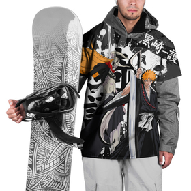 Накидка на куртку 3D с принтом Bleach в Тюмени, 100% полиэстер |  | Тематика изображения на принте: bleach | hollow | ichigo | аниме | блич | ичиго куросаки | манга | маска | пустой