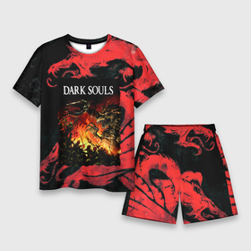 Мужской костюм с шортами 3D с принтом DARKSOULS | DRAGON AGE в Курске,  |  | dark souls | darksouls | tegunvte | темные души