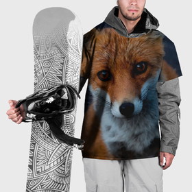 Накидка на куртку 3D с принтом Мудрая лиса в Курске, 100% полиэстер |  | Тематика изображения на принте: fox | foxy | животное | звери | лиса | лисенок | лисичка | милая | рыжая | фокс