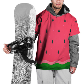 Накидка на куртку 3D с принтом Текстура арбуза , 100% полиэстер |  | background | seeds | texture | watermelon | арбуз | косточки | семечки | текстура | фон