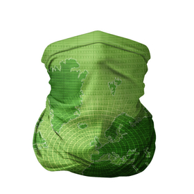Бандана-труба 3D с принтом Карта мира в Кировске, 100% полиэстер, ткань с особыми свойствами — Activecool | плотность 150‒180 г/м2; хорошо тянется, но сохраняет форму | глобус | земля | карта | карта мира | континенты | материки | мир | планета | цифры