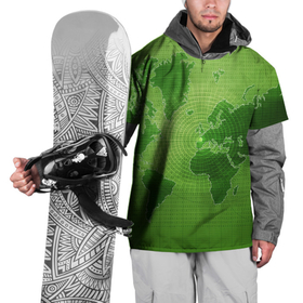 Накидка на куртку 3D с принтом Карта мира в Санкт-Петербурге, 100% полиэстер |  | глобус | земля | карта | карта мира | континенты | материки | мир | планета | цифры
