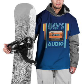 Накидка на куртку 3D с принтом 80s audio tape в Тюмени, 100% полиэстер |  | 80 | 80 е | 80s | диджей | кассета | классика | меломан | музыка | регги | ретро | электронная музыка