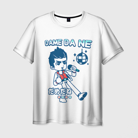 Мужская футболка 3D с принтом Yakuza Karaoke в Кировске, 100% полиэфир | прямой крой, круглый вырез горловины, длина до линии бедер | game | games | japan | yakuza | игра | игры | кадзума кирю | клан рюдо | подобный дракону | якудза | япония