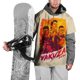 Накидка на куртку 3D с принтом Ykuza Zero в Кировске, 100% полиэстер |  | game | games | japan | yakuza | игра | игры | кадзума кирю | клан рюдо | подобный дракону | якудза | япония