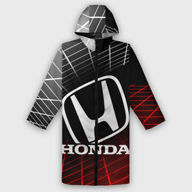 Дождевик унисекс 3D с принтом HONDA   ХОНДА   СЕТКА в городе Новоалтайск,  |  | accord | car | civic | honda | sportcar | авто | автомобиль | аккорд | логотип. | сетка | спорткар | тачка | хонда | цивик