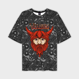 Мужская футболка oversize 3D с принтом Valheim красный викинг ,  |  | Тематика изображения на принте: fantasy | mmo | valheim | valve | валхейм | вальхейм | викинги | выживалка | игра | королевская битва | ммо | ролевая игра | фэнтази