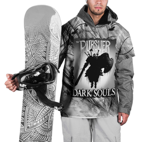 Накидка на куртку 3D с принтом DARK SOULS | ТЁМНЫЙ МИР в Санкт-Петербурге, 100% полиэстер |  | Тематика изображения на принте: dark souls | darksouls | tegunvte | темные души