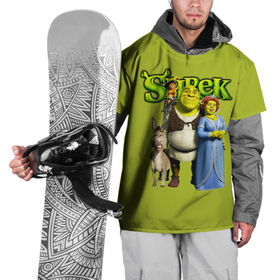 Накидка на куртку 3D с принтом Шрек Shrek в Петрозаводске, 100% полиэстер |  | Тематика изображения на принте: cartoon | fiona | shrek | болото | детям | комедия | кот в сапогах | мультик | огр | осел | персонажи мультфильмов | тролль | фиона | шрек