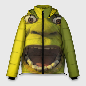 Мужская зимняя куртка 3D с принтом Shrek Шрек в Кировске, верх — 100% полиэстер; подкладка — 100% полиэстер; утеплитель — 100% полиэстер | длина ниже бедра, свободный силуэт Оверсайз. Есть воротник-стойка, отстегивающийся капюшон и ветрозащитная планка. 

Боковые карманы с листочкой на кнопках и внутренний карман на молнии. | 20 | 4к | boots | cat | donkey | fiona | green | in | me | meme | memes | once | shrek | somebody | told | в | зеленый | кот | лет | мем | мемы | мульт | мультфильм | огр | огры | осел | сапогах | фиона | шрек