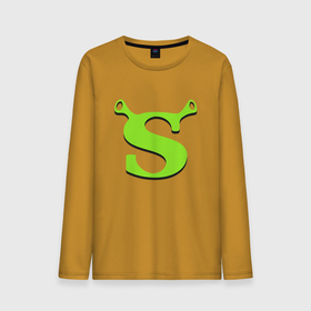 Мужской лонгслив хлопок с принтом Shrek Logo (+спина) (Z) в Екатеринбурге, 100% хлопок |  | Тематика изображения на принте: dreamworks | shrek | зелёный огр | мульт | мультфильм | приключения