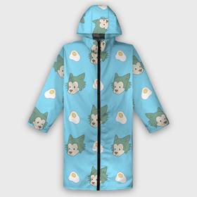 Дождевик унисекс 3D с принтом Legosi pattern в городе Новоалтайск,  |  | anime | beastars | аниме | анимэ | биастарс | бистар | большой серый волк | легоси | хару