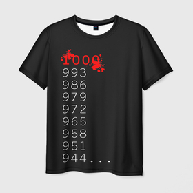 Мужская футболка 3D с принтом 1000 - 7 Tokyo Ghoul в Курске, 100% полиэфир | прямой крой, круглый вырез горловины, длина до линии бедер | 1000 | 7 | ghoul | kaneki | meme | minus | one | seven | thousand | tokyo | аогири | арима | гуль | джейсон | джузо | древо | йошимура | канеки | канэки | король | мем | минус | одноглазый | оомура | ризе | семь | такизава | токийский | тоу