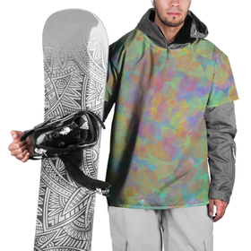 Накидка на куртку 3D с принтом Цветные лепестки , 100% полиэстер |  | Тематика изображения на принте: абстракция | лепестки | листья | цвета | цветные листья