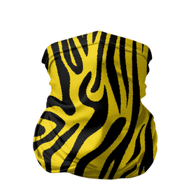 Бандана-труба 3D с принтом Тигровые полоски , 100% полиэстер, ткань с особыми свойствами — Activecool | плотность 150‒180 г/м2; хорошо тянется, но сохраняет форму | абстракция | зоопринт | орнамент | полоски | полосы | пчелиный | тигровый