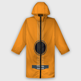 Дождевик унисекс 3D с принтом ГИТАРА в городе Новоалтайск,  |  | guitar | instrument | musuc | orange | pop | rock | гитара | инструмент | музыка | панк | рок | струны | фолк