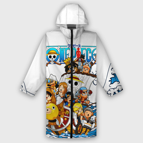 Дождевик унисекс 3D с принтом ONE PIECE   ВАН ПИС   МОРЕ в городе Новоалтайск,  |  | anime | one piece | skull | аниме | ван пис | вода | корабль. | манга | море | мультфильм | скелет | череп | японская анимация