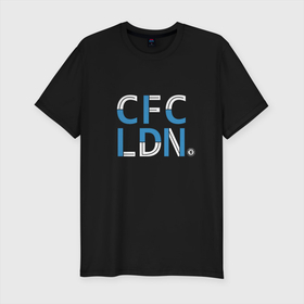 Мужская футболка хлопок Slim с принтом FC Chelsea | CFC London (2021/22) в Тюмени, 92% хлопок, 8% лайкра | приталенный силуэт, круглый вырез ворота, длина до линии бедра, короткий рукав | 0x000000123 | chelsea | stamford bridge | вернер | канте | стамфорд бридж | челси