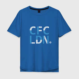 Мужская футболка хлопок Oversize с принтом FC Chelsea | CFC London (2021/22) в Тюмени, 100% хлопок | свободный крой, круглый ворот, “спинка” длиннее передней части | Тематика изображения на принте: 0x000000123 | chelsea | stamford bridge | вернер | канте | стамфорд бридж | челси