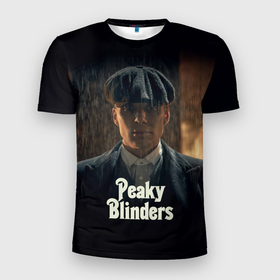 Мужская футболка 3D спортивная с принтом Острые Козырьки Томас Шелби в Белгороде, 100% полиэстер с улучшенными характеристиками | приталенный силуэт, круглая горловина, широкие плечи, сужается к линии бедра | britain | cillian murphy | film | gangster | john | peaky blinders | shelby | tom hardy | tommy shelby | англия | гангстер | джон | лезвие | надпись | острые козырьки | сериал | текст | томас | фильм | харди | шелби