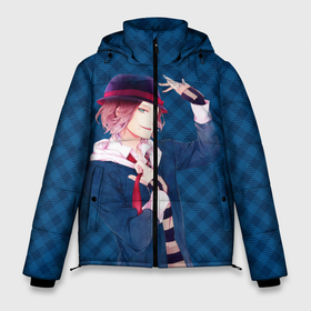 Мужская зимняя куртка 3D с принтом Чуя Накахара в Курске, верх — 100% полиэстер; подкладка — 100% полиэстер; утеплитель — 100% полиэстер | длина ниже бедра, свободный силуэт Оверсайз. Есть воротник-стойка, отстегивающийся капюшон и ветрозащитная планка. 

Боковые карманы с листочкой на кнопках и внутренний карман на молнии. | Тематика изображения на принте: аниме | чуя накахара
