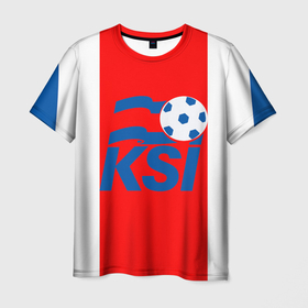 Мужская футболка 3D с принтом Сборная Исландии в Петрозаводске, 100% полиэфир | прямой крой, круглый вырез горловины, длина до линии бедер | англия | видео | исландия | новости | последние новости | россия | сборная | сборная исландии | спорт | франция | футбол | чемпионат европы