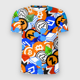 Мужская футболка 3D спортивная с принтом КРИПТОВАЛЮТЫ / CRYPTOCURRENCY в Белгороде, 100% полиэстер с улучшенными характеристиками | приталенный силуэт, круглая горловина, широкие плечи, сужается к линии бедра | binance | binance com | bitcoin | bittrex com | btc | exmo me | hodl | pattern. | trading | zcash | банан биржа | бинанс | биткоин | доги | криптовалюта биржа | криптотрейдер | криптотрейдинг | трейдинг | узор | эфир