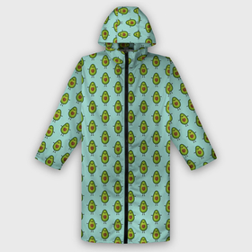 Дождевик унисекс 3D с принтом Авокадики в Рязани,  |  | avocado | food | fruit | pattern | vegan | vegetarian | авокадо | веган | вегетарианство | еда | зарядка | зелёная | паттерн | правильное питание | фрукт | фрукты