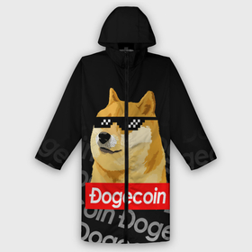 Дождевик унисекс 3D с принтом DOGECOIN   DOGE   ДОГИКОИН в городе Новоалтайск,  |  | crypto | cryptocurrency | doge | dogecoin | elon mask | trading | биржа криптовалют | доги | догикоин | илон маск | криптовалюта | мем | трейдинг.