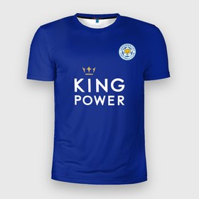 Мужская футболка 3D спортивная с принтом №9 Leicester City , 100% полиэстер с улучшенными характеристиками | приталенный силуэт, круглая горловина, широкие плечи, сужается к линии бедра | jamie vardy | vdgerir | джейми варди
