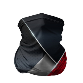 Бандана-труба 3D с принтом 3D BLACK AND RED METAL в Петрозаводске, 100% полиэстер, ткань с особыми свойствами — Activecool | плотность 150‒180 г/м2; хорошо тянется, но сохраняет форму | 3d | 3д | luxury | versace | vip | абстракция | блеск | блестки | версаче | вип | паттерн | роскошь | соты | текстуры