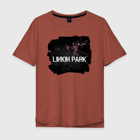 Мужская футболка хлопок Oversize с принтом Linkin Park | LP (2022 23) в Санкт-Петербурге, 100% хлопок | свободный крой, круглый ворот, “спинка” длиннее передней части | 0x000000123 | chester bennington | linkin park | lp | mike shinoda | линкин парк | майк шинода | честер беннингтон