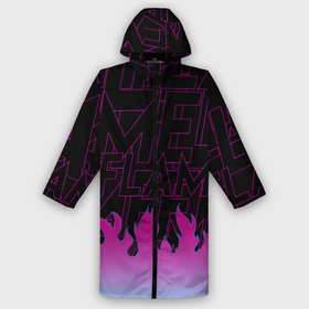 Дождевик унисекс 3D с принтом РОЗОВОЕ ПЛАМЯ | PINK FLAME в Рязани,  |  | cyber | fire | flamer | purple | горячий | лето | неон | нитро | огонь | стиль | тренд | языки пламени | яркий