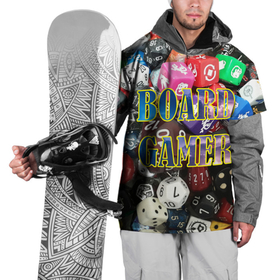 Накидка на куртку 3D с принтом Board Gamer Настольщик в Санкт-Петербурге, 100% полиэстер |  | Тематика изображения на принте: board gamer | board games | games | игры | кубики | настольные игры | настольщик