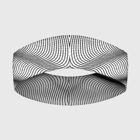 Повязка на голову 3D с принтом Линии иллюзия в Санкт-Петербурге,  |  | psychedelic | абстрактные | абстракция | иллюзия | линии | обман | психоделика | психоделический