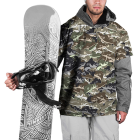 Накидка на куртку 3D с принтом Камуфляж для рыбака в Кировске, 100% полиэстер |  | Тематика изображения на принте: камо | окунь | паттерн | рыба | рыбак | рыбалка | рыбацкая | рыбки | хаки