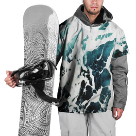 Накидка на куртку 3D с принтом море в Екатеринбурге, 100% полиэстер |  | ocean | sea | киты | море | морской принт | морской фон | океан | паттерн | рыбы | текстуры
