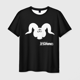 Мужская футболка 3D с принтом The Binding of isaac Satan в Тюмени, 100% полиэфир | прямой крой, круглый вырез горловины, длина до линии бедер | binding | boss | isaac | mega satan | босс | исаак | мега сатана