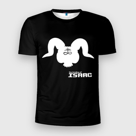 Мужская футболка 3D Slim с принтом The Binding of isaac Satan в Тюмени, 100% полиэстер с улучшенными характеристиками | приталенный силуэт, круглая горловина, широкие плечи, сужается к линии бедра | binding | boss | isaac | mega satan | босс | исаак | мега сатана