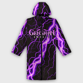 Дождевик унисекс 3D с принтом GENSHIN IMPACT МОЛНИЯ НЕОН в городе Новоалтайск,  |  | genshin impact | neon | гениш импакт | генши импакт | геншин импакт | игра | молния | неон