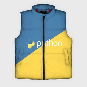 Мужской жилет утепленный 3D с принтом Python в Кировске,  |  | python | змея | код | кодеры | пайтон | питон | питонист | программист | программисты | программный код | фреймворк | язык программирования | яп