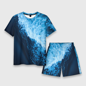 Мужской костюм с шортами 3D с принтом море в Тюмени,  |  | ocean | sea | киты | море | морские мотивы | морской принт | морской фон | океан | рыбы | текстуры
