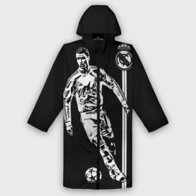 Дождевик унисекс 3D с принтом Криштиану Роналду в Новосибирске,  |  | cristiano ronaldo | fc real madrid | криштиану роналду | фк реал мадрид | футбол | футболист