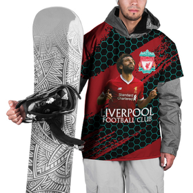 Накидка на куртку 3D с принтом Liverpool: Мохамед Салах. в Курске, 100% полиэстер |  | lfc | liverpool | mohamed salah | sport | ynwa | ливерпуль | лфк | мохамед салах | спорт