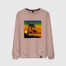 Мужской свитшот хлопок с принтом ЗАКАТ , 100% хлопок |  | beach | ocean | palm trees | sea | summer | sun | sunset | vacation | закат | лето | море | океан | отдых | отпуск | пальмы | пляж | солнце
